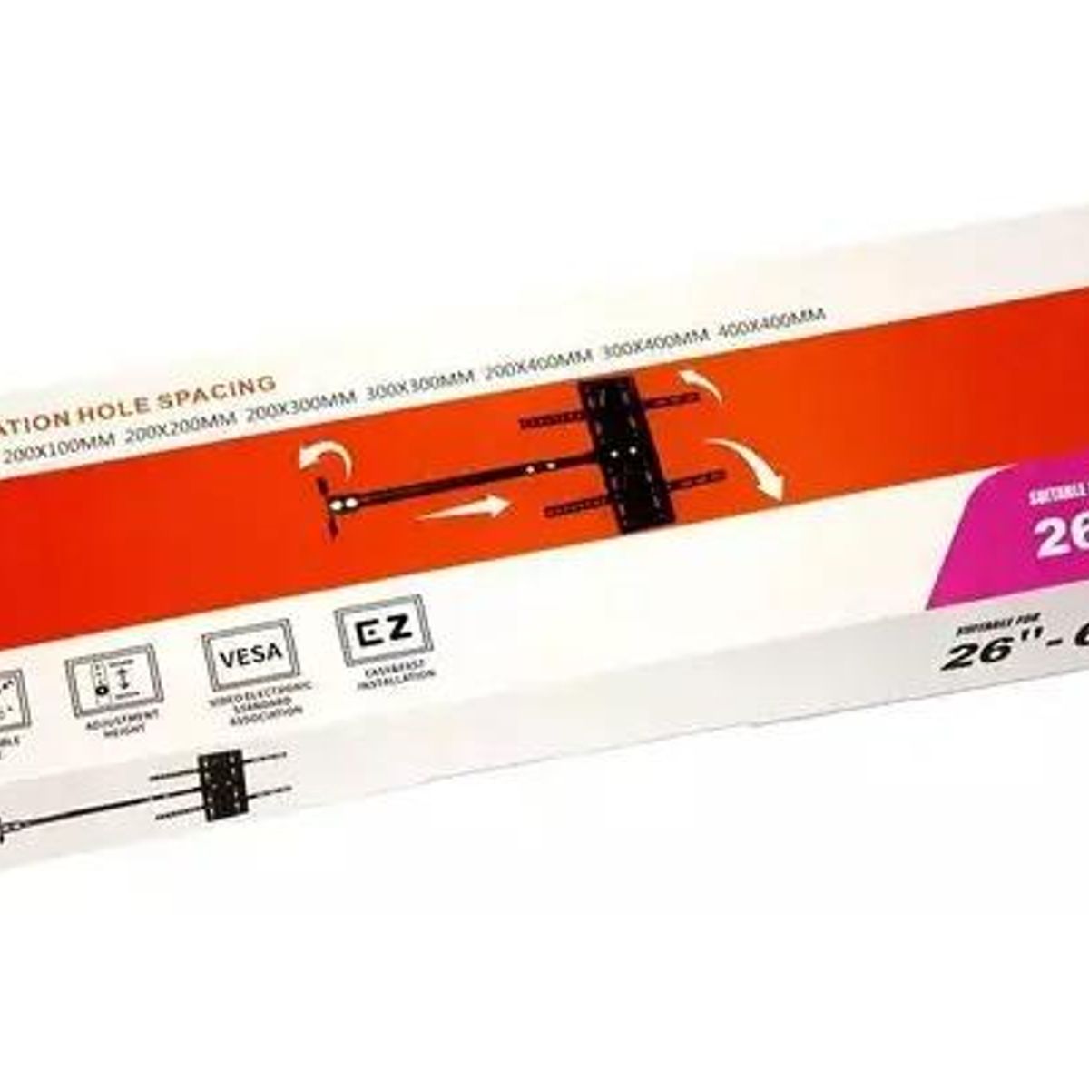 GENERICO - Soporte de techo para TV 26 a 60 pulgadas 360°