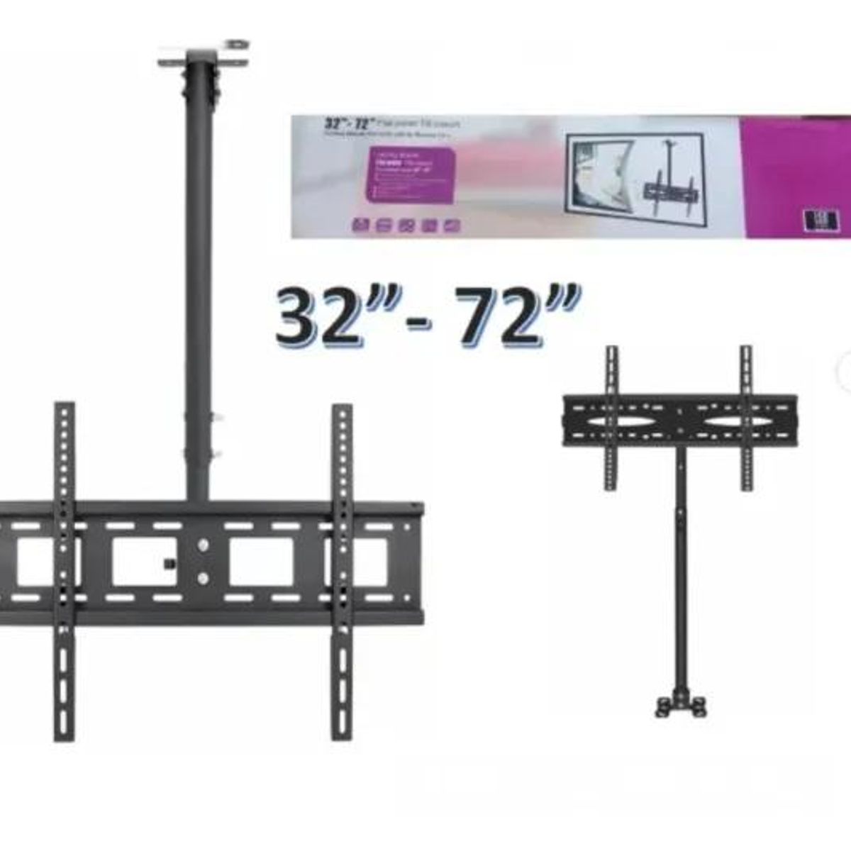 GENERICO - Soporte de techo para TV de 32 a 72 pulgadas