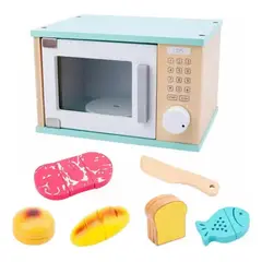 GENERICO - Juego Didáctico de Madera Microondas para Niños
