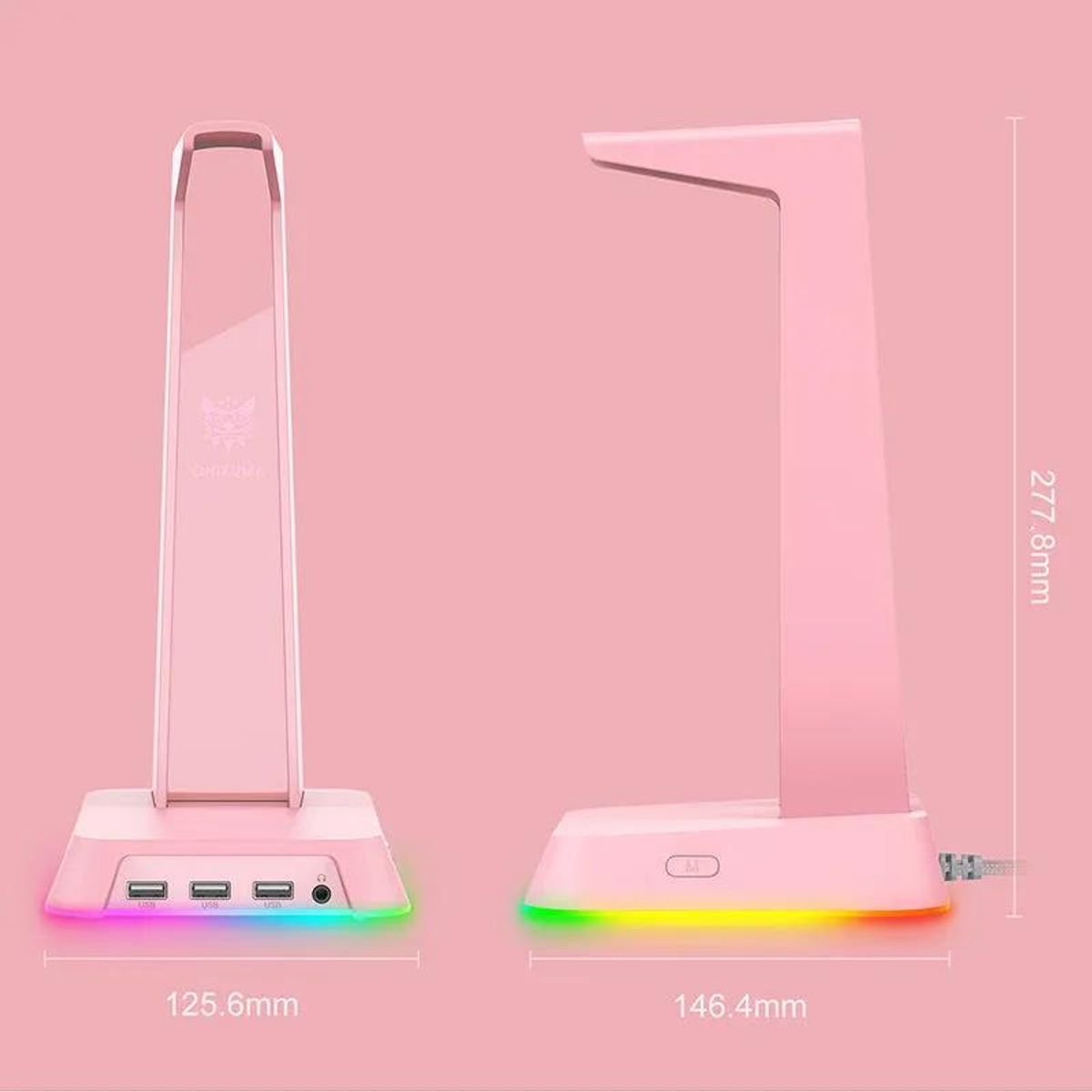GENERICO - Soporte para audífonos gamer con diseño resistente