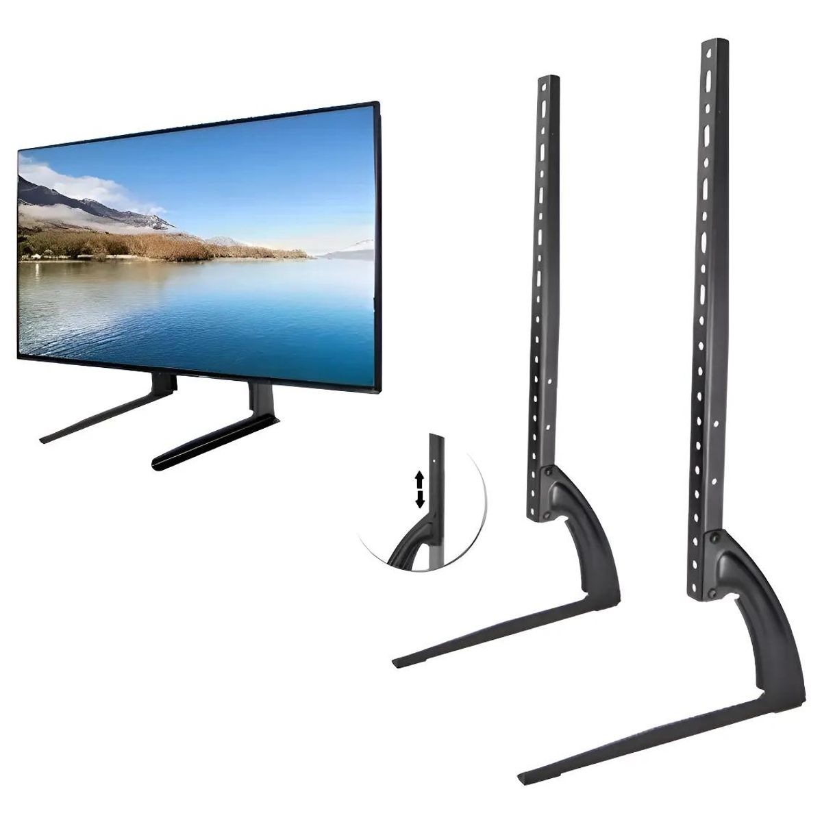 GENERICO - Soporte Base Universal para TV de 37 a 75 pulgadas