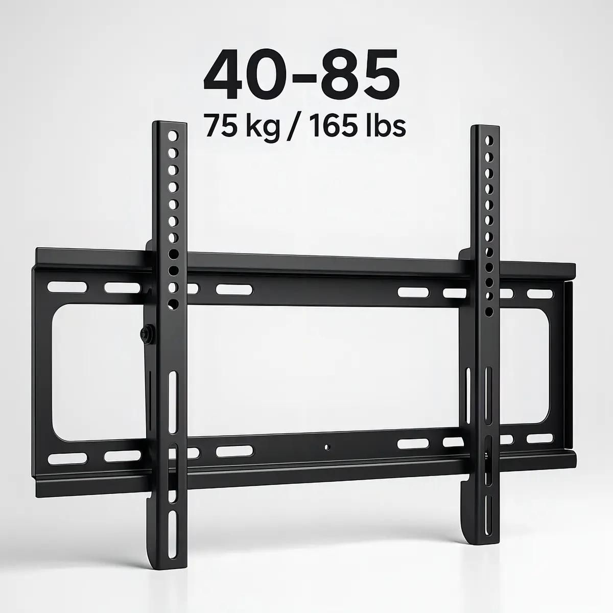 GENERICO - Soporte fijo para TV de 40 a 85 pulgadas VESA 600x400