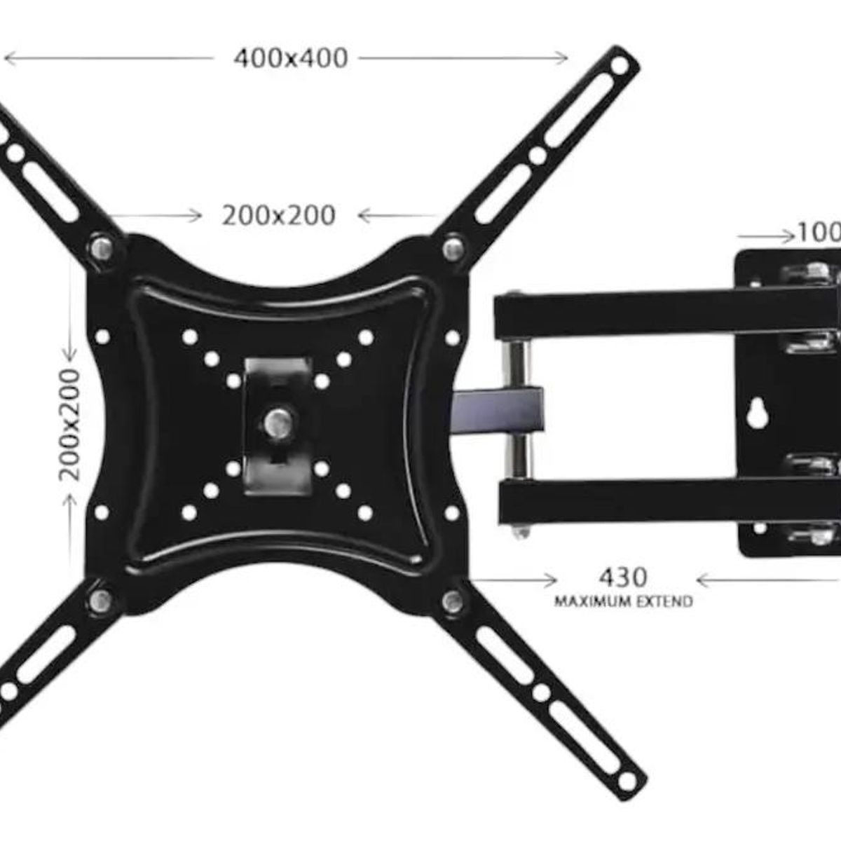 GENERICO - Soporte de techo ajustable para TV 26 a 60 pulgadas