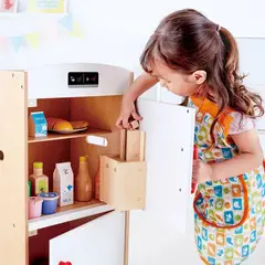 GENERICO - Refrigerador de madera para juegos infantiles
