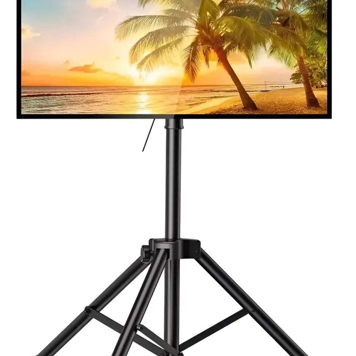 GENERICO - Base trípode pedestal para TV 32 a 55 pulgadas negro