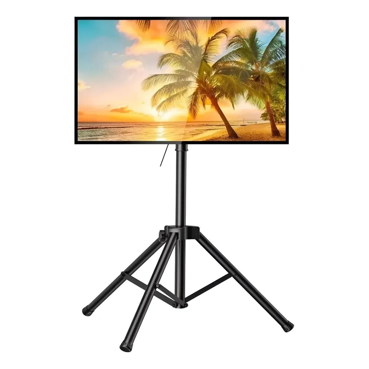 GENERICO - Base trípode pedestal para TV 32 a 55 pulgadas negro