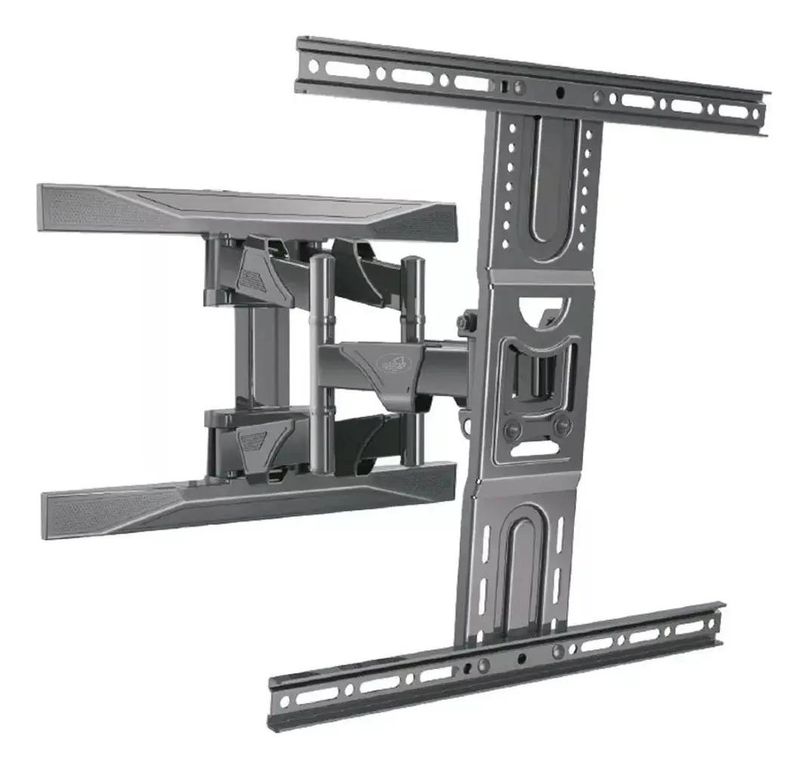 GENERICO Soporte Articulado de Pared para TV 45" a 75" Negro