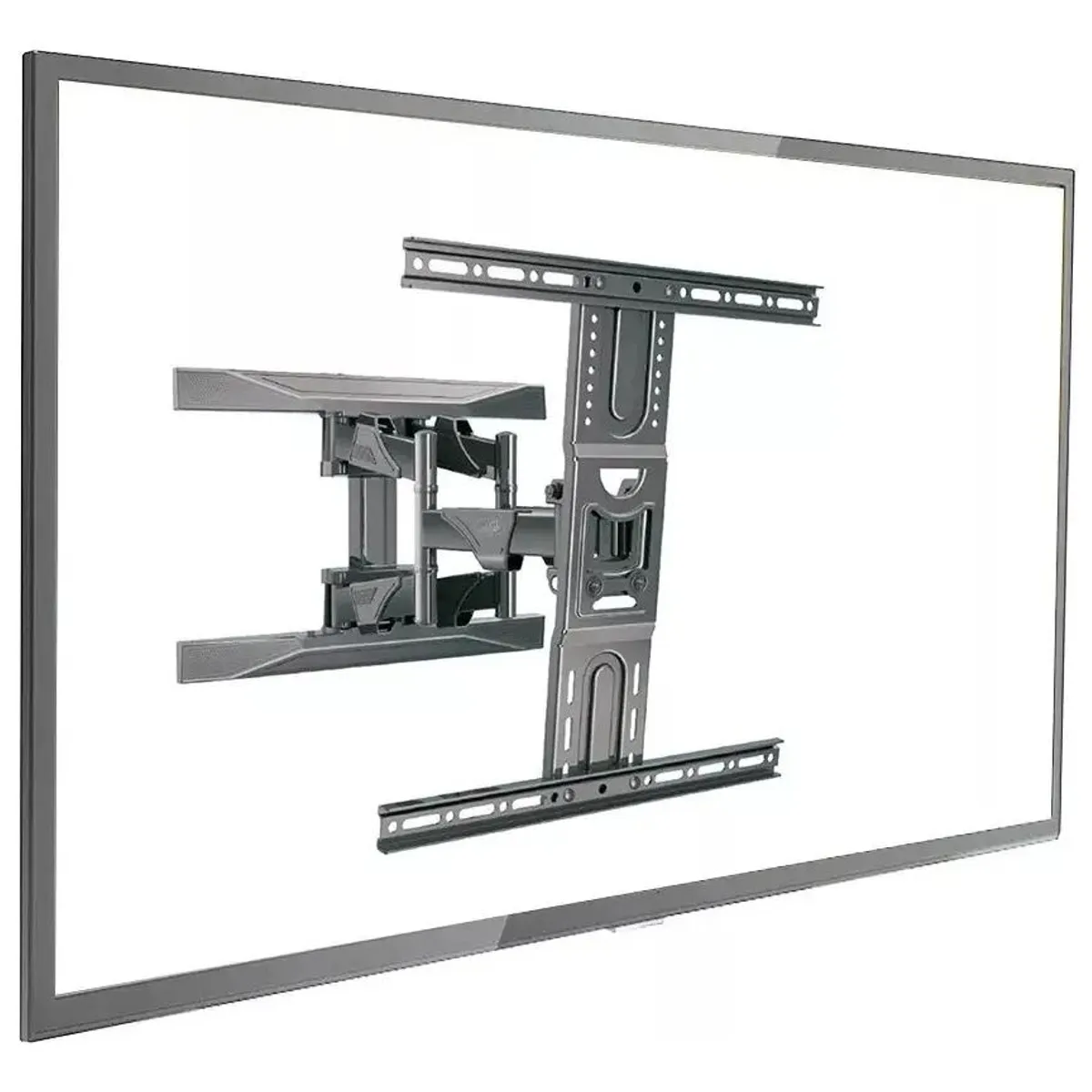 GENERICO - Soporte Articulado de Pared para TV 45" a 75" Negro