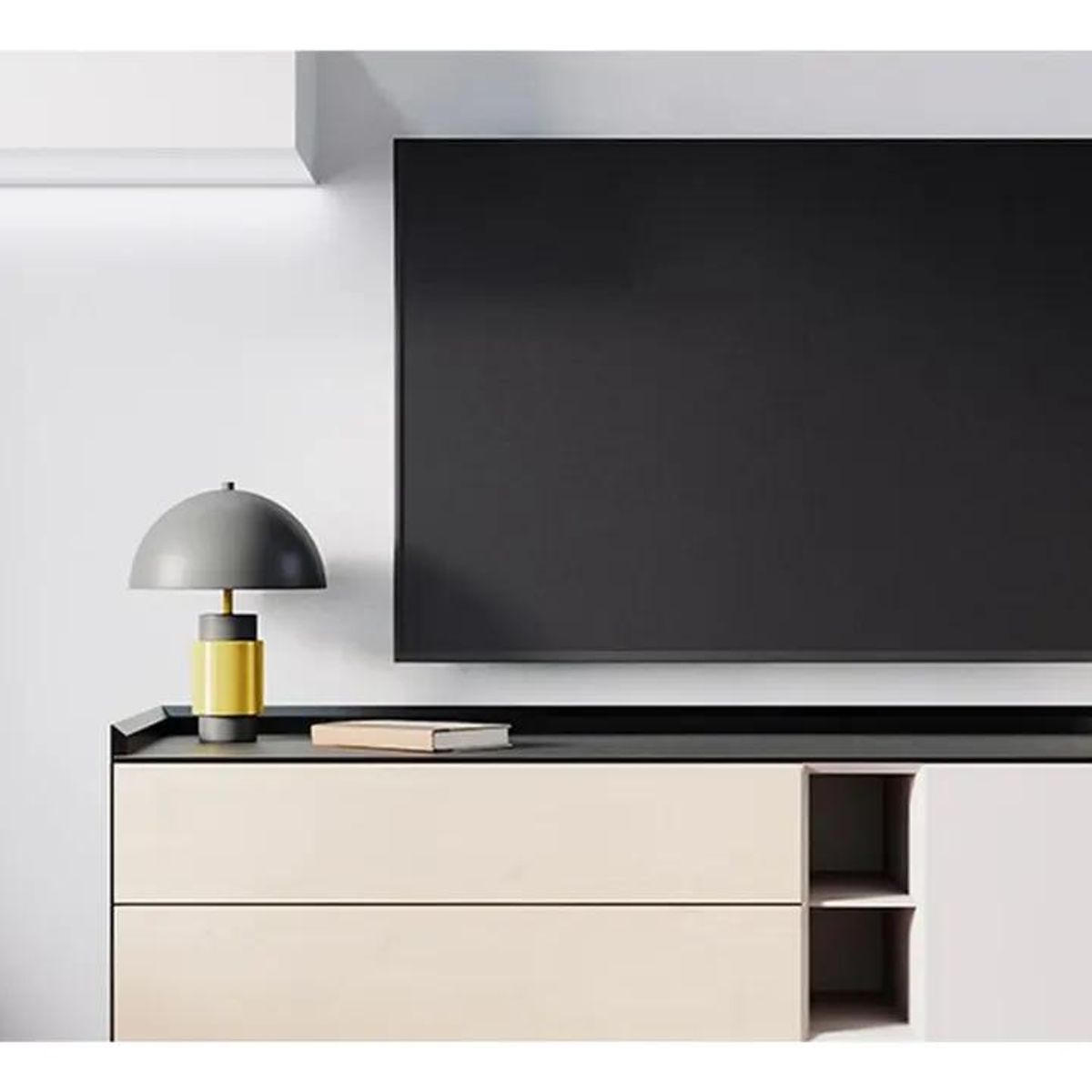 GENERICO - Soporte para TV de 90 pulgadas color negro