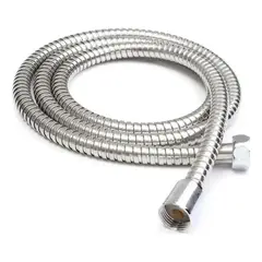 GENERICO - Tubo manguera flexible para ducha 2 metros acero inox