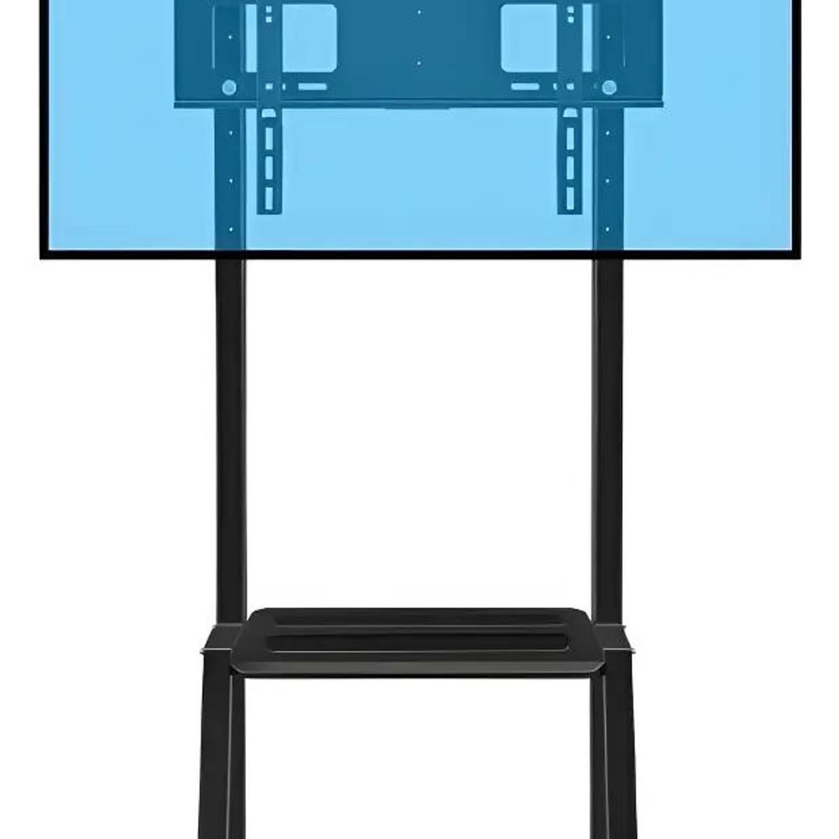 GENERICO - Soporte de TV con Pedestal y Ruedas para Pantallas 32-70"