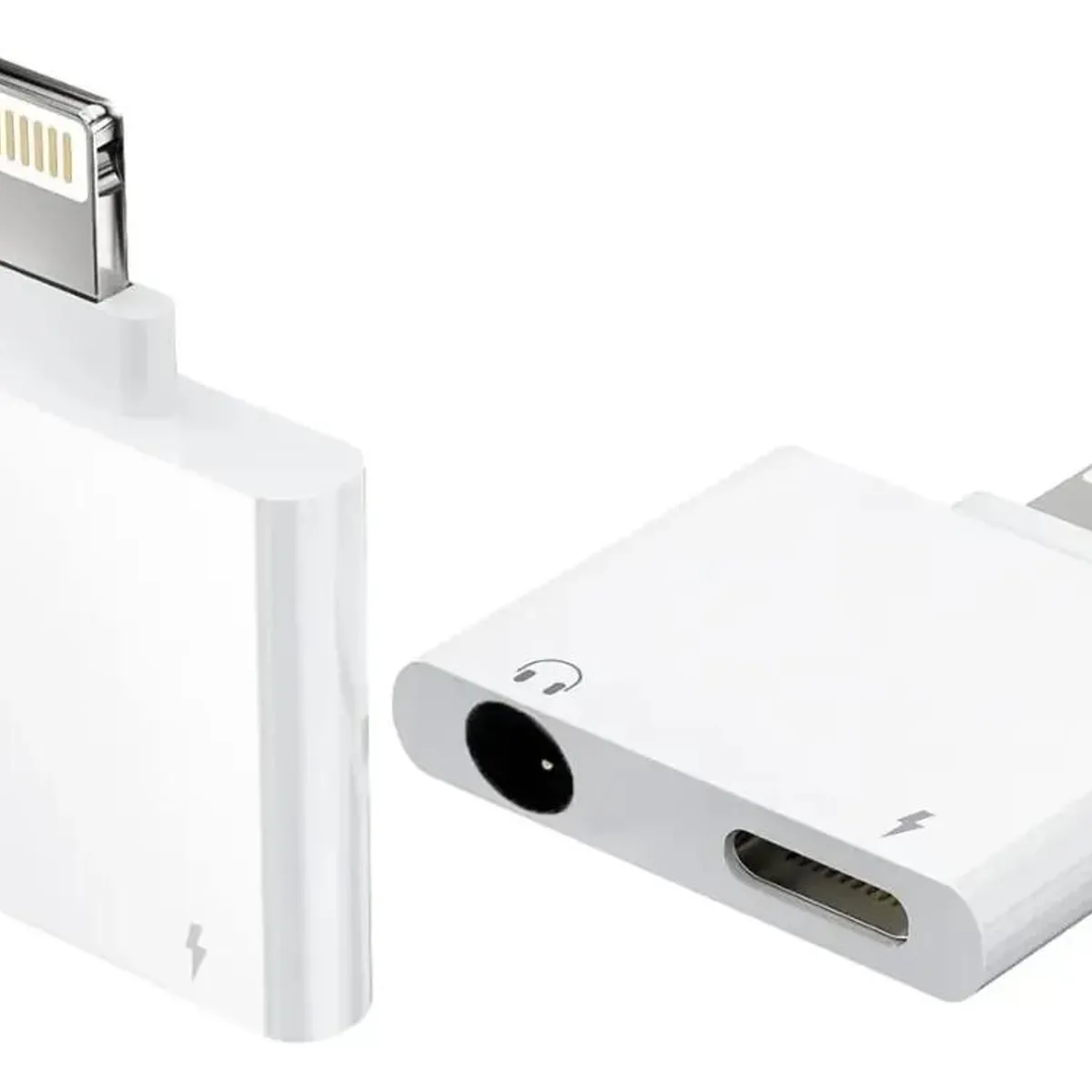 GENERICO - Adaptador Splitter Lightning para Carga y Audio iPhone
