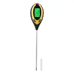 GENERICO - Medidor 4 en 1 pH, humedad, suelo y temperatura con luz