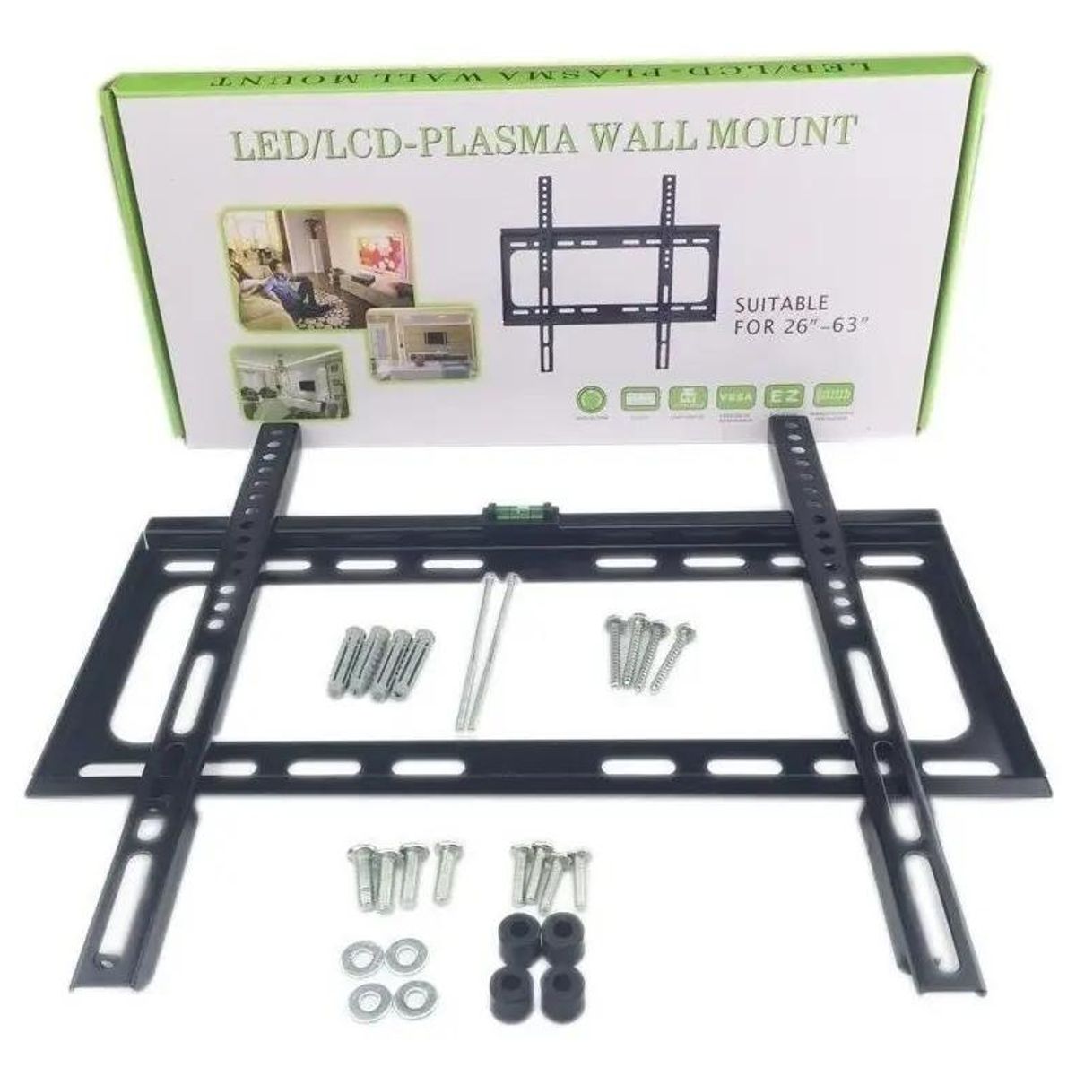 GENERICO - Soporte Fijo para TV 26 a 63 Pulgadas Base Doble
