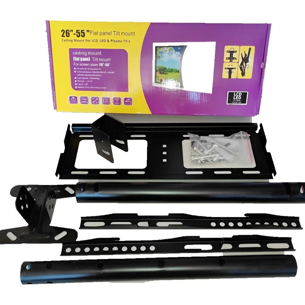 GENERICO - Soporte de techo ajustable para TV 26 a 55 pulgadas
