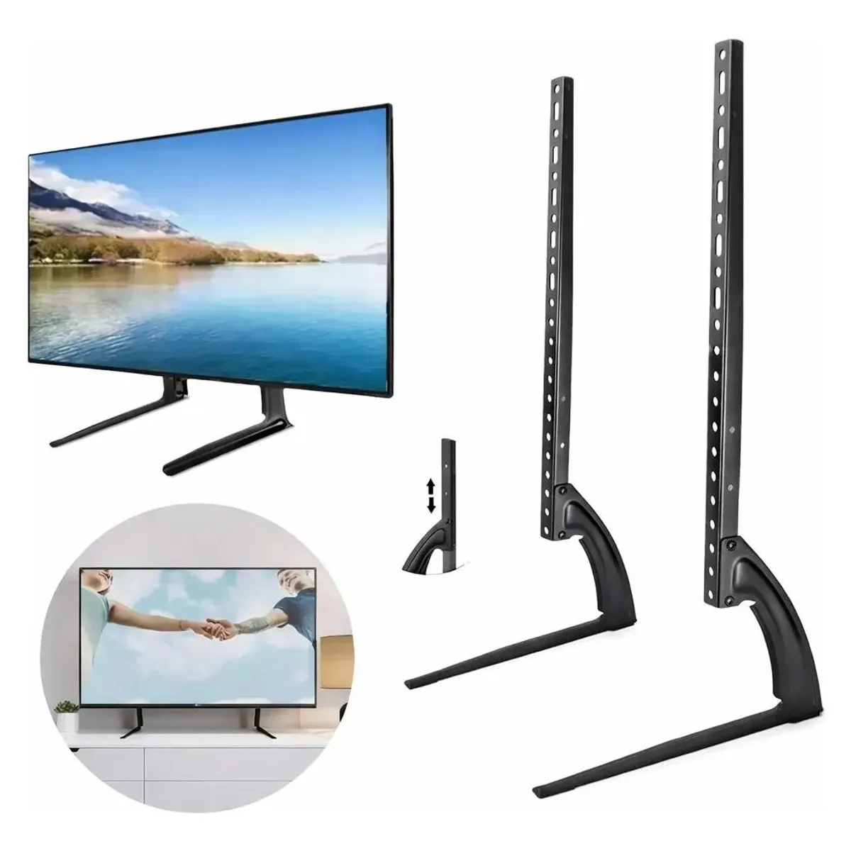 GENERICO - Base soporte universal para TV de 37 a 75 pulgadas
