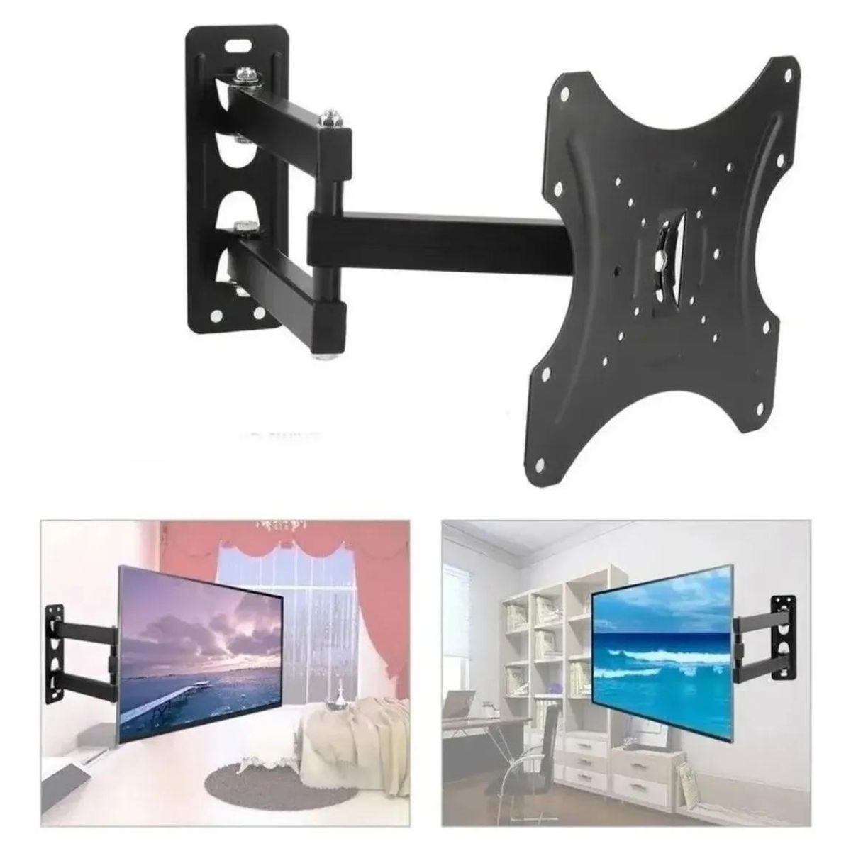 GENERICO - Soporte de TV con brazo para pantallas 17 a 42 pulgadas