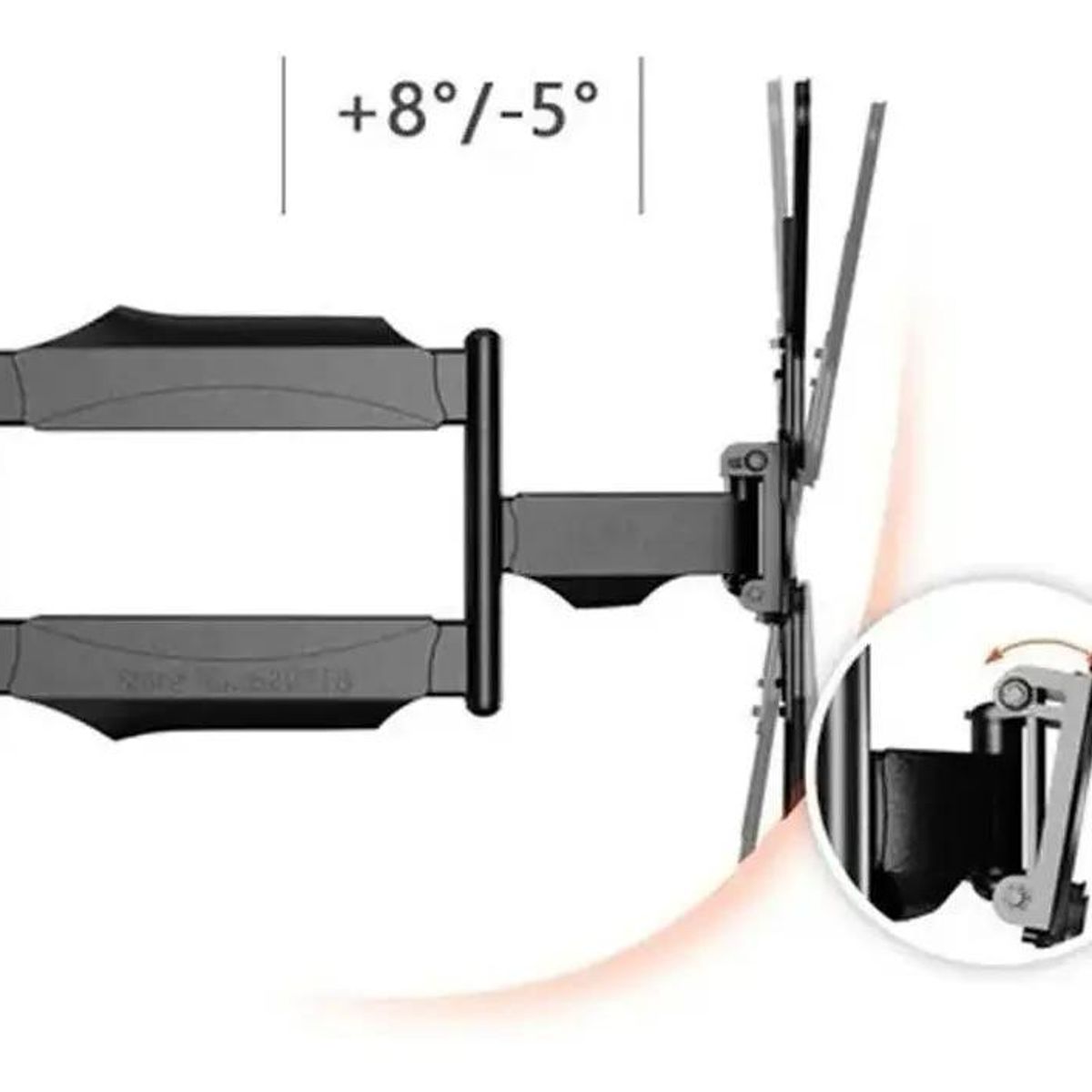 GENERICO - Soporte de Pared Ajustable para TV 32 a 55 Pulgadas