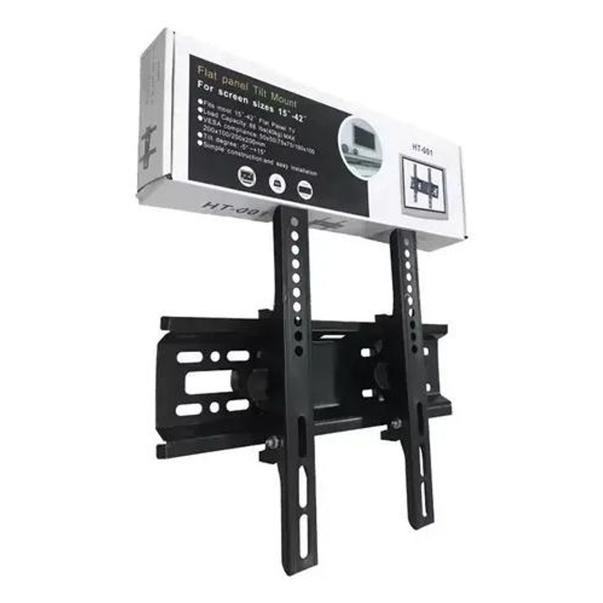 GENERICO - Soporte de Pared Inclinable para Pantallas