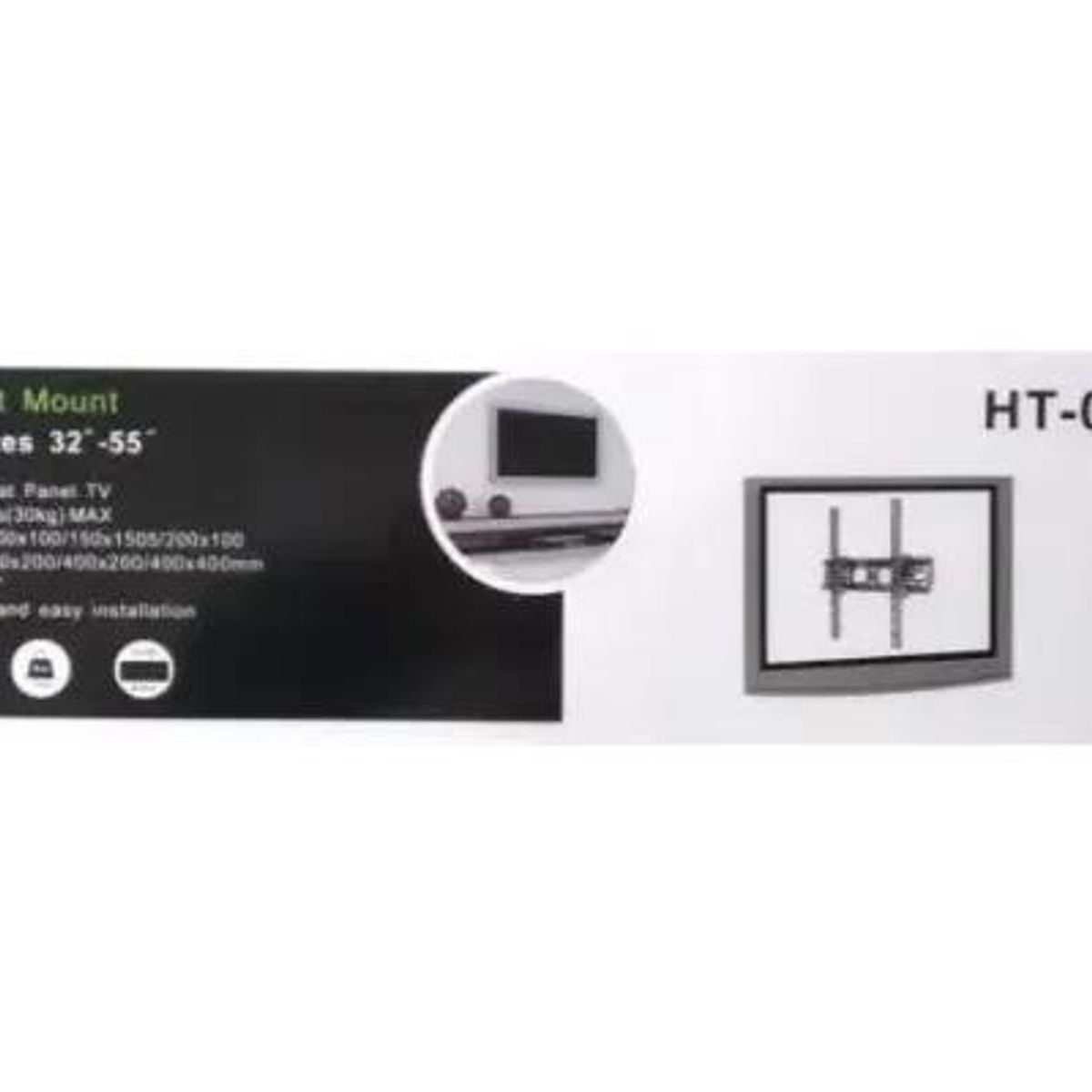 GENERICO - Soporte de Pared Inclinable para Pantallas 32 a 55 Pulg
