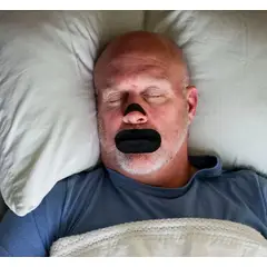 GENERICO - Kit antironquidos: 10 Tiras nasales + 30 parche bucal (mouth tape).