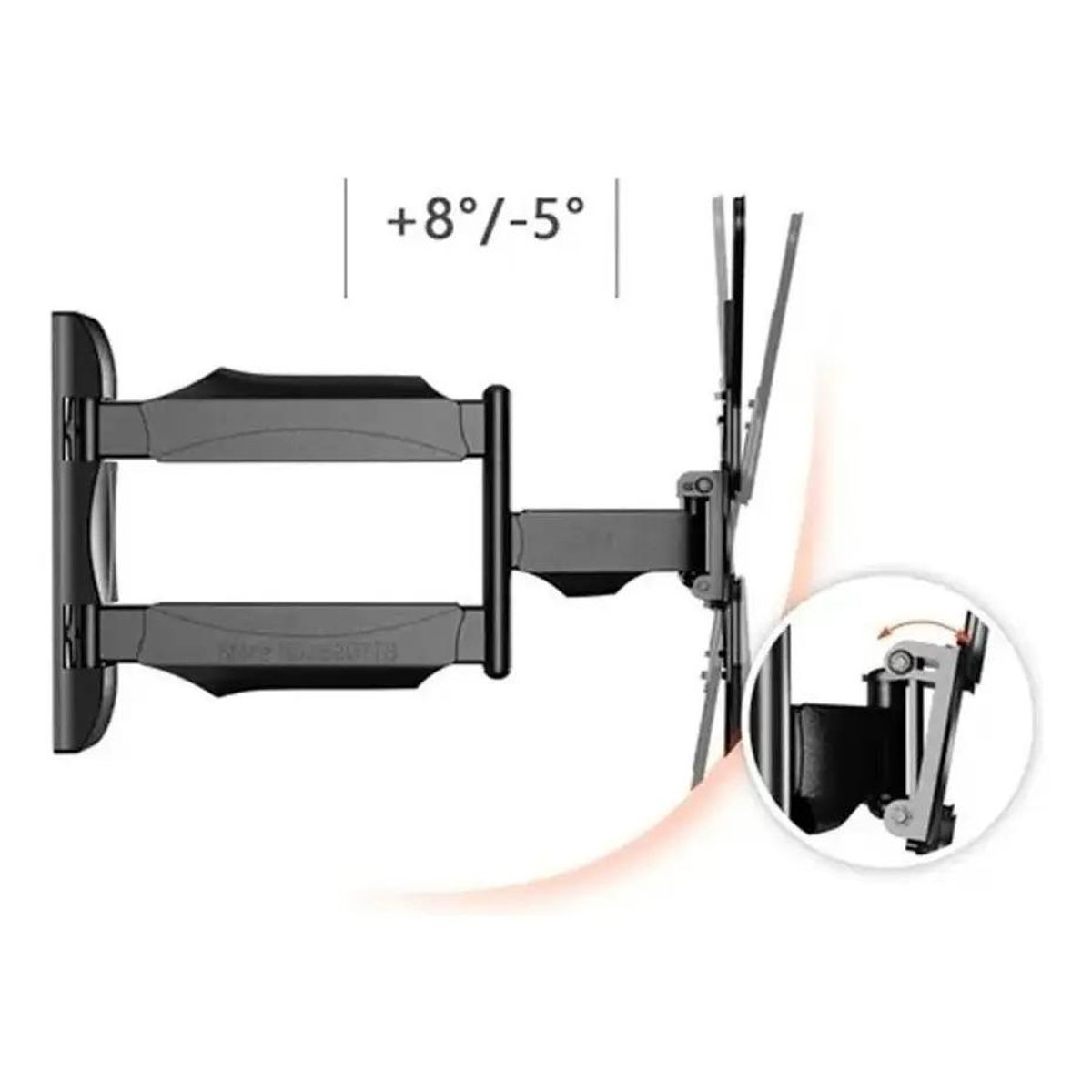 GENERICO - Base Soporte de Pared para TV 32 a 55 Pulgadas Ajustable