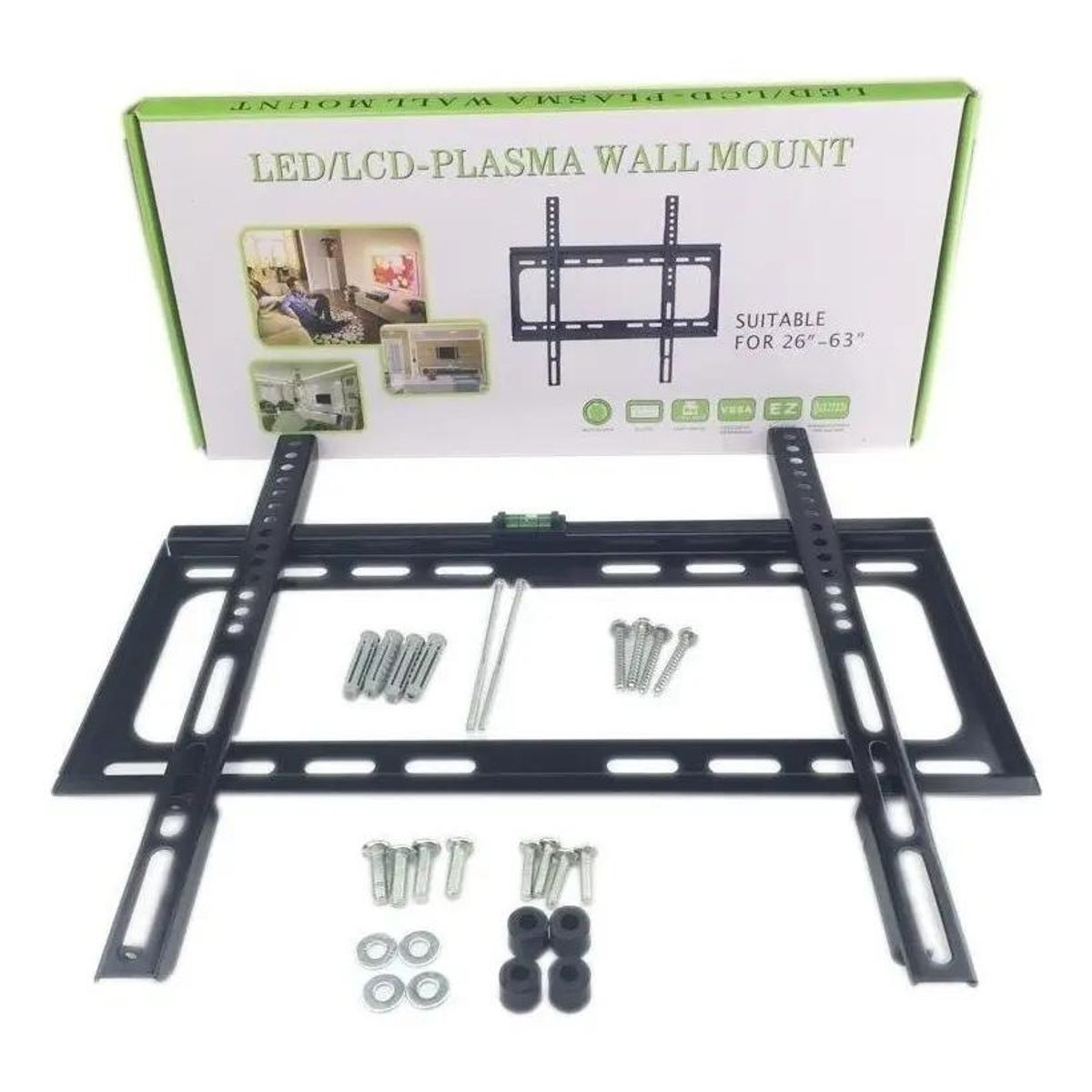 GENERICO - Soporte Fijo para TV 26 a 63 Pulgadas Base Doble