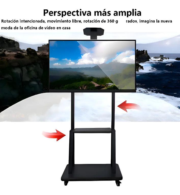 GENERICO Soporte móvil para TV de 32 a 70 pulgadas con ruedas