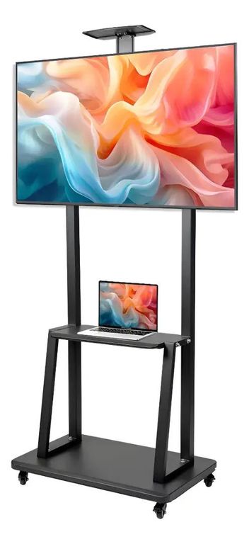 GENERICO Soporte TV Pedestal con Ruedas para 32 a 75 Pulgadas