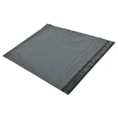 GENERICO - Pack 100 Bolsas Courier 35x47 cm Plásticas Resistente, Segura y Práctica Gris