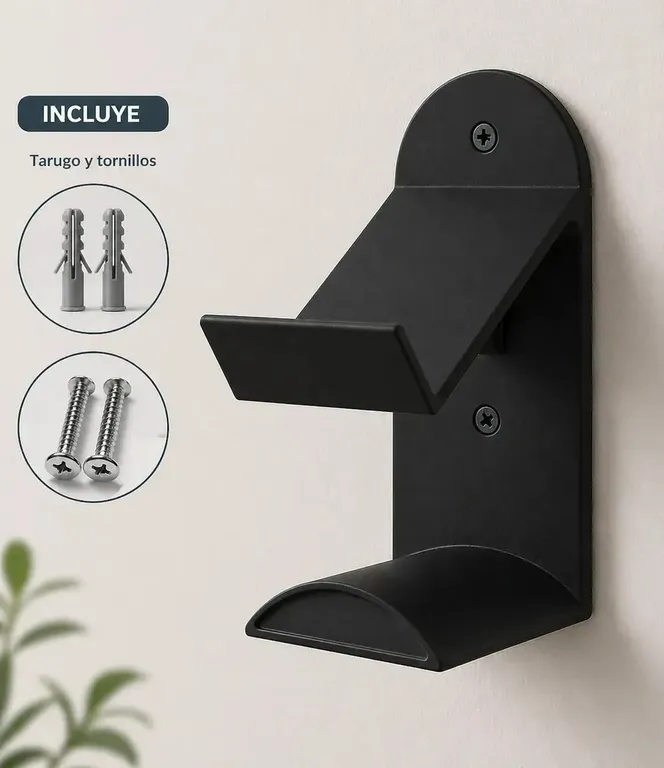 GENERICO Soporte de Pared para Controles y Audífonos Gamer