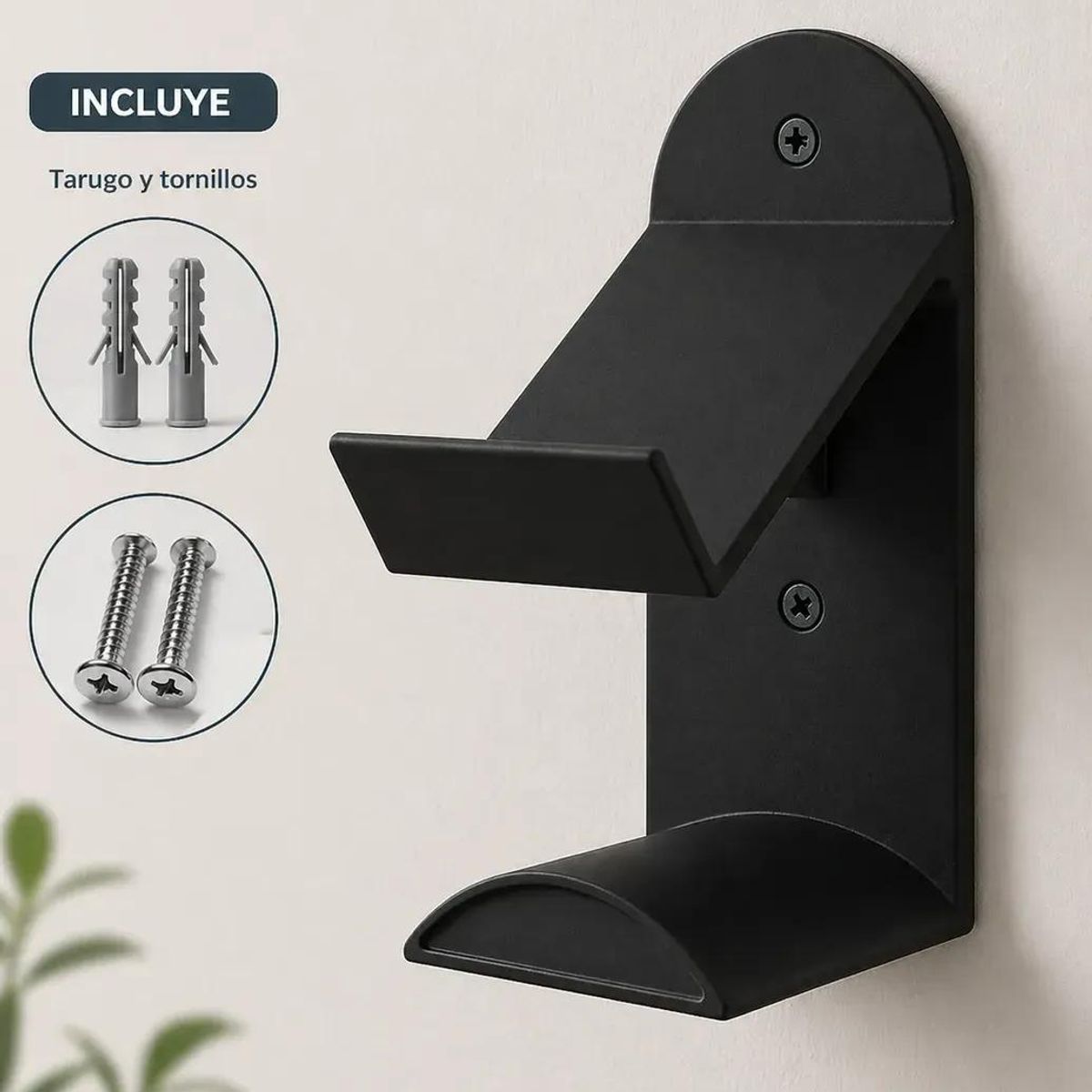 GENERICO - Soporte de Pared para Controles y Audífonos Gamer
