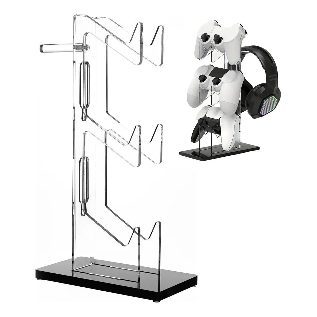 GENERICO - Soporte vertical para control y audífonos PS5 3 niveles