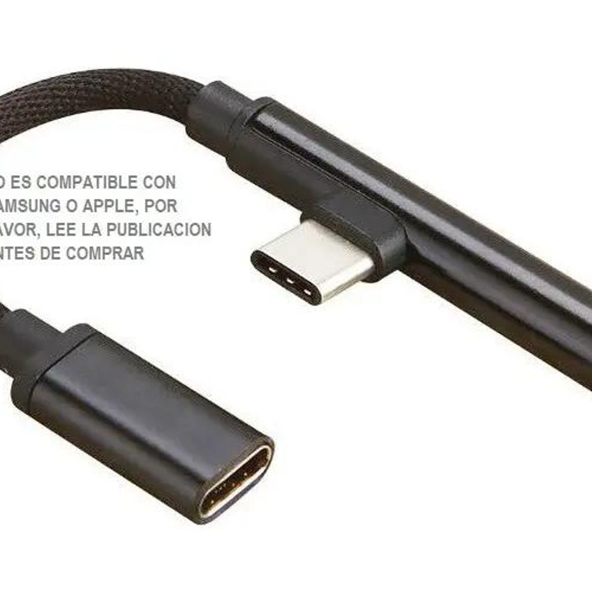 GENERICO - Adaptador Tipo C para Audífonos y Carga