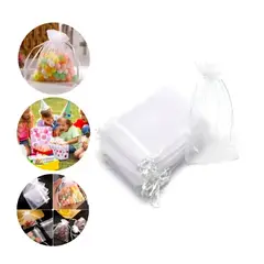 GENERICO - Bolsas Organza 10x15 100 Unds