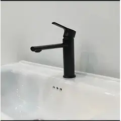 GENERICO - Grifo de baño con mezclador color negro
