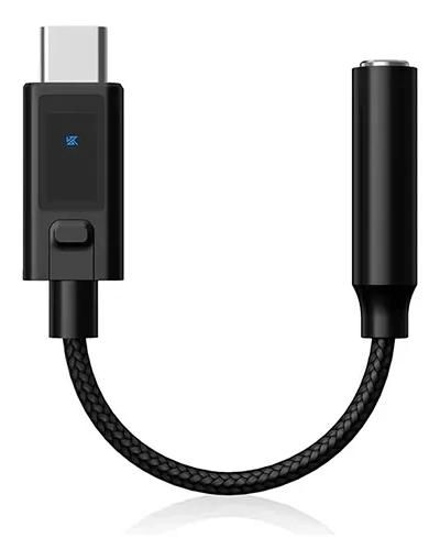 GENERICO Adaptador DAC Tipo C a Audífonos 3.5mm con EQ Tuning