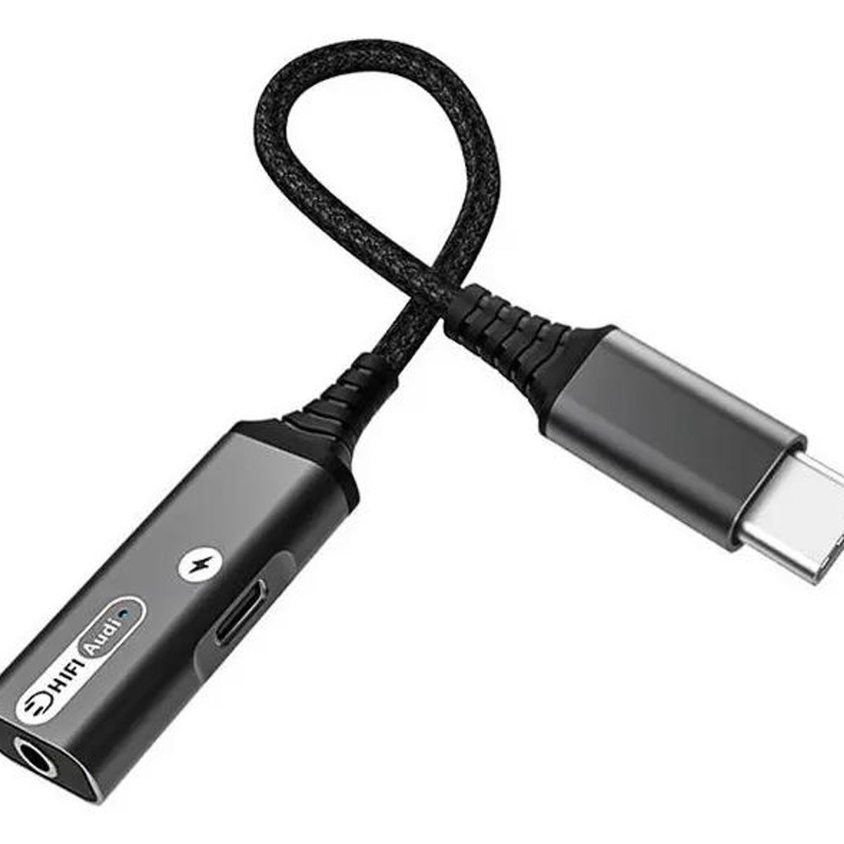 GENERICO - Adaptador USB Tipo C a Jack 3.5mm para audífonos