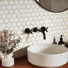 GENERICO - Mosaicos adhesivos de azulejos acero 11 láminas
