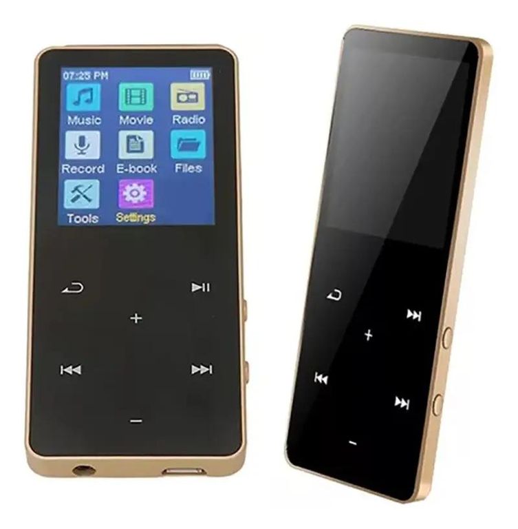GENERICO Reproductor MP4 Bluetooth 8GB Expandible 136GB Táctil