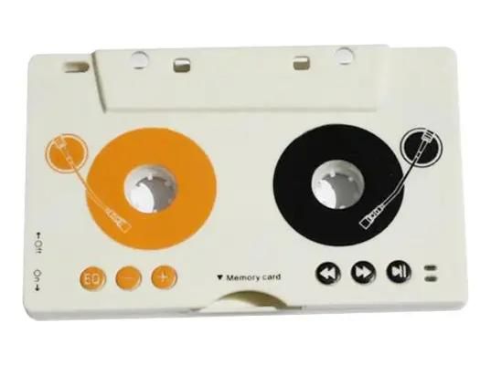 GENERICO Adaptador Cassette para Reproductor MP3 y SD