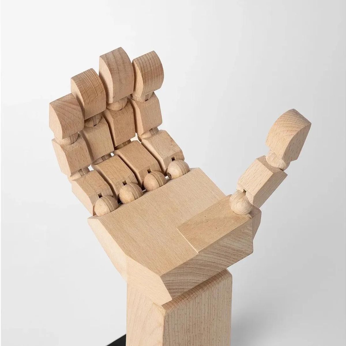 GENERICO - Soporte para audífonos gaming en madera de haya 34 cm