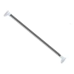 GENERICO - Barra extensible para cortina de ducha 110-200 cm reforza