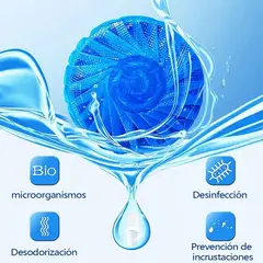 GENERICO - Aromatizante para baño pastilla azul