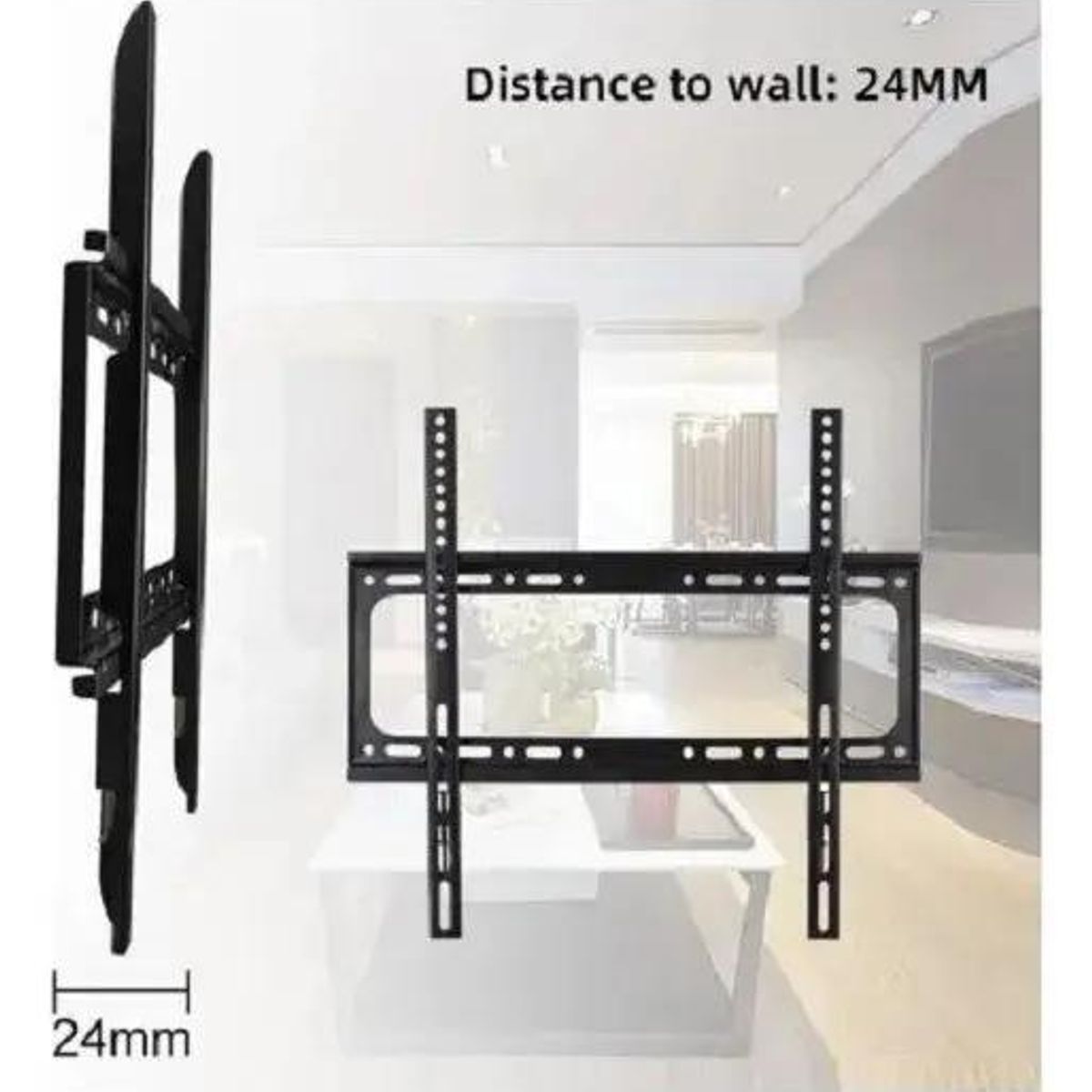 GENERICO - Soporte fijo de pared para TV 26 a 63 pulgadas