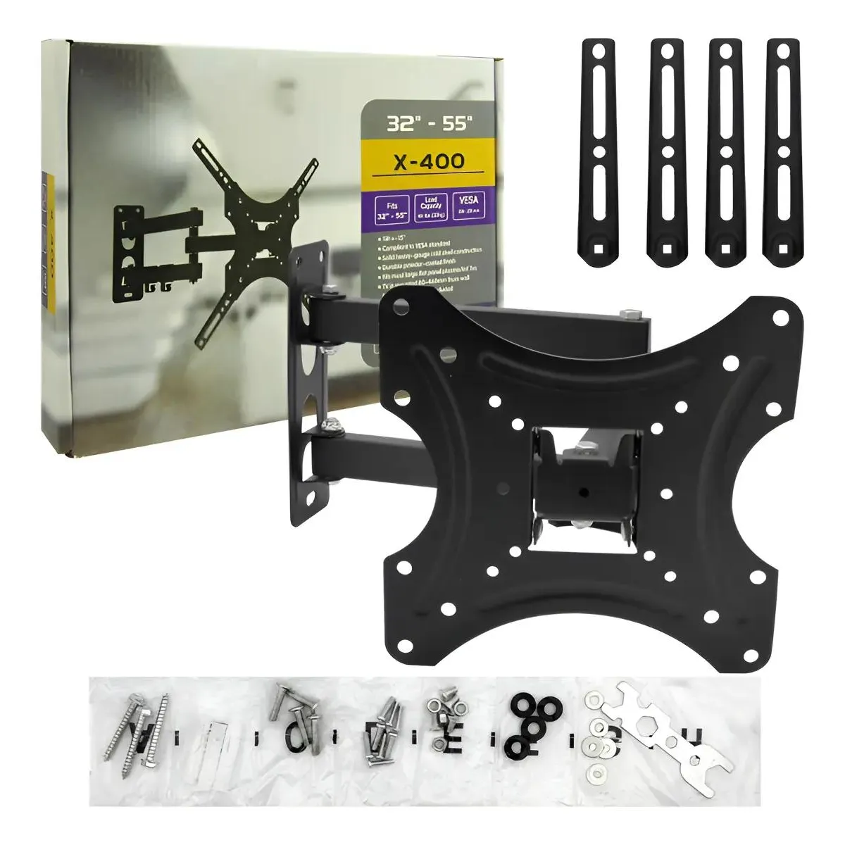 GENERICO - Soporte para TV de 32 a 55 pulgadas con brazo articulado