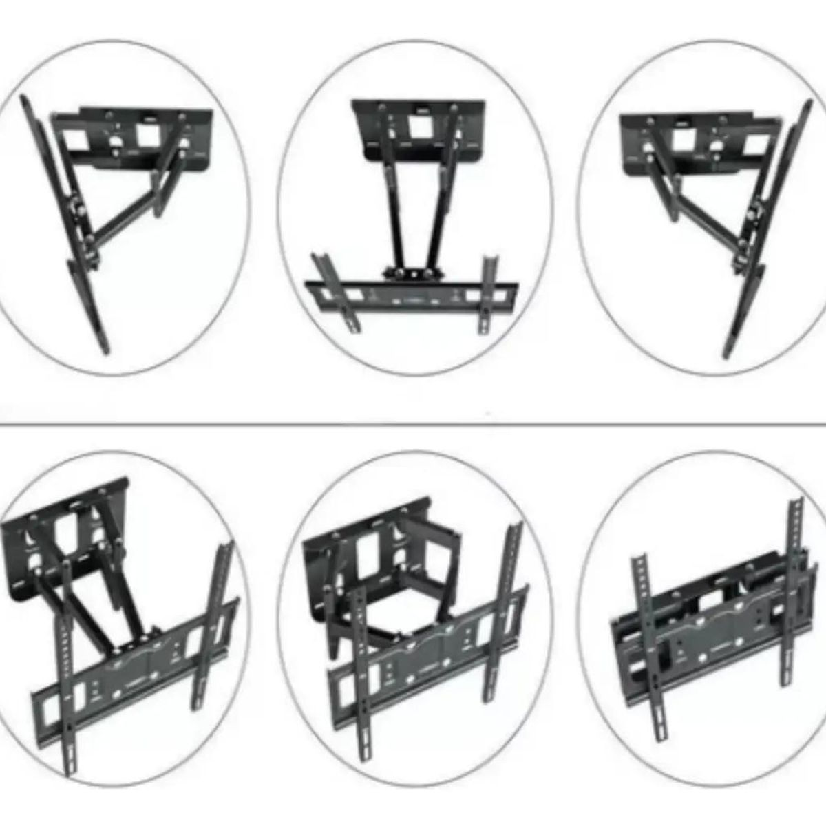 GENERICO - Soporte de TV Doble Brazo para Pantallas 32-85"