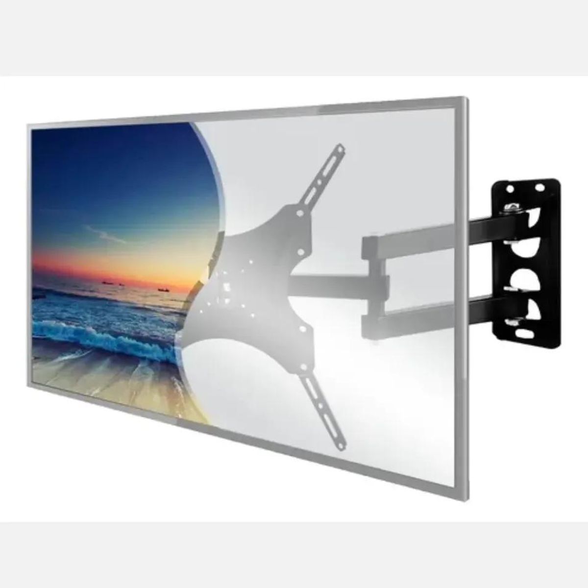 GENERICO - Soporte Pared Plegable para TV 14 a 55 Pulgadas