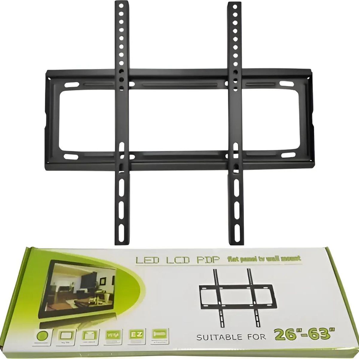 GENERICO - Soporte Fijo para TV 26 a 63 Pulgadas Negro