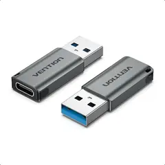 VENTION - Adaptador Otg Usb 3.0 Macho A Usb C Hembra 5gbps